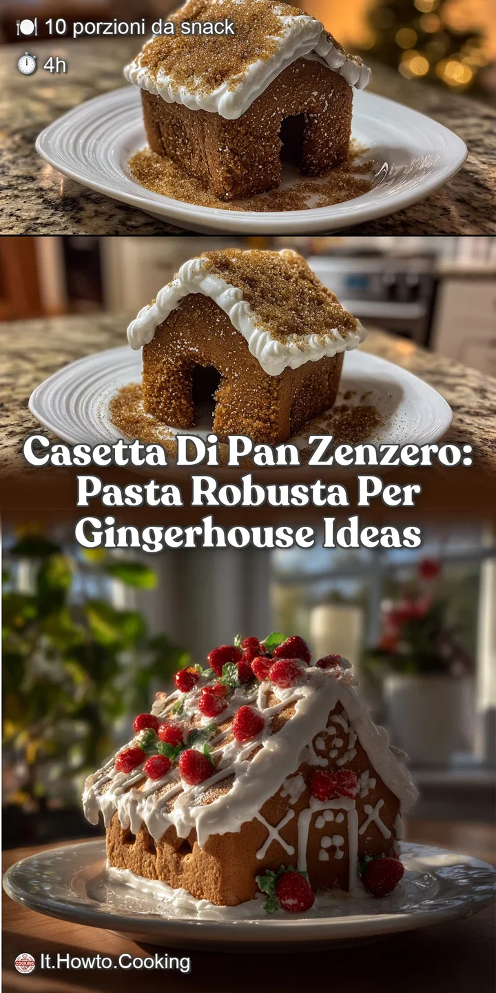 Casetta di Pan Zenzero: Pasta Robusta per Gingerhouse Ideas