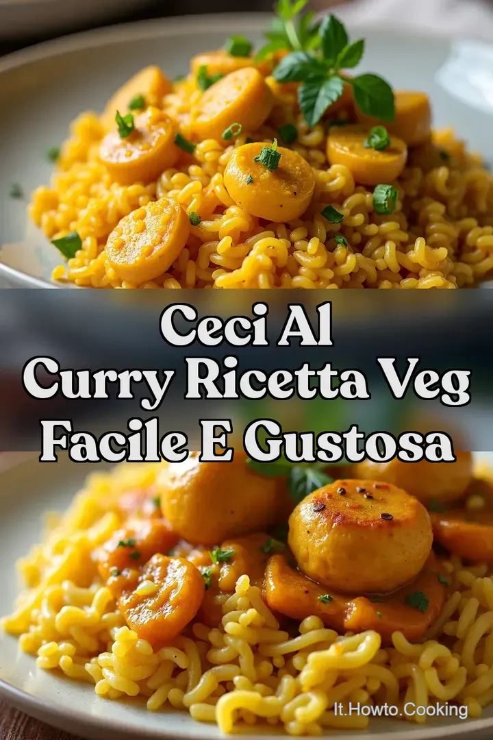 Ceci al Curry Ricetta Veg Facile e Gustosa