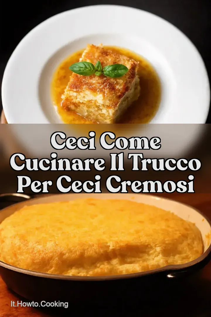 Ceci Come Cucinare Il Trucco per Ceci Cremosi