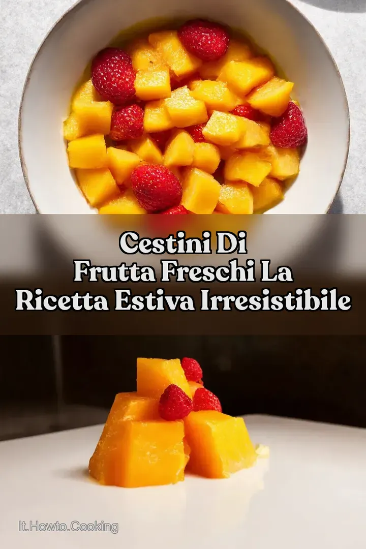 Cestini di Frutta Freschi La Ricetta Estiva Irresistibile