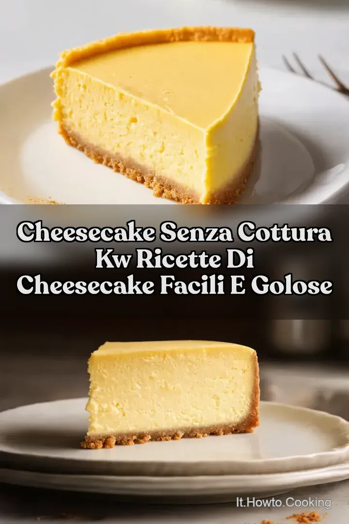 Cheesecake Senza Cottura kw Ricette di Cheesecake Facili e Golose