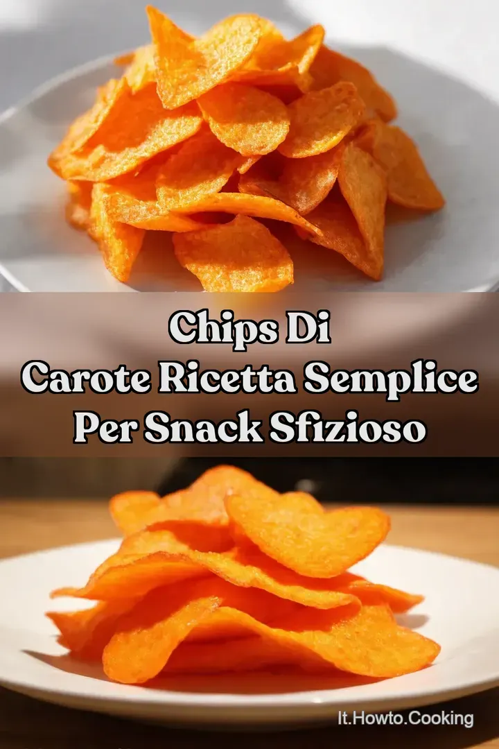 Chips di Carote Ricetta Semplice per Snack Sfizioso