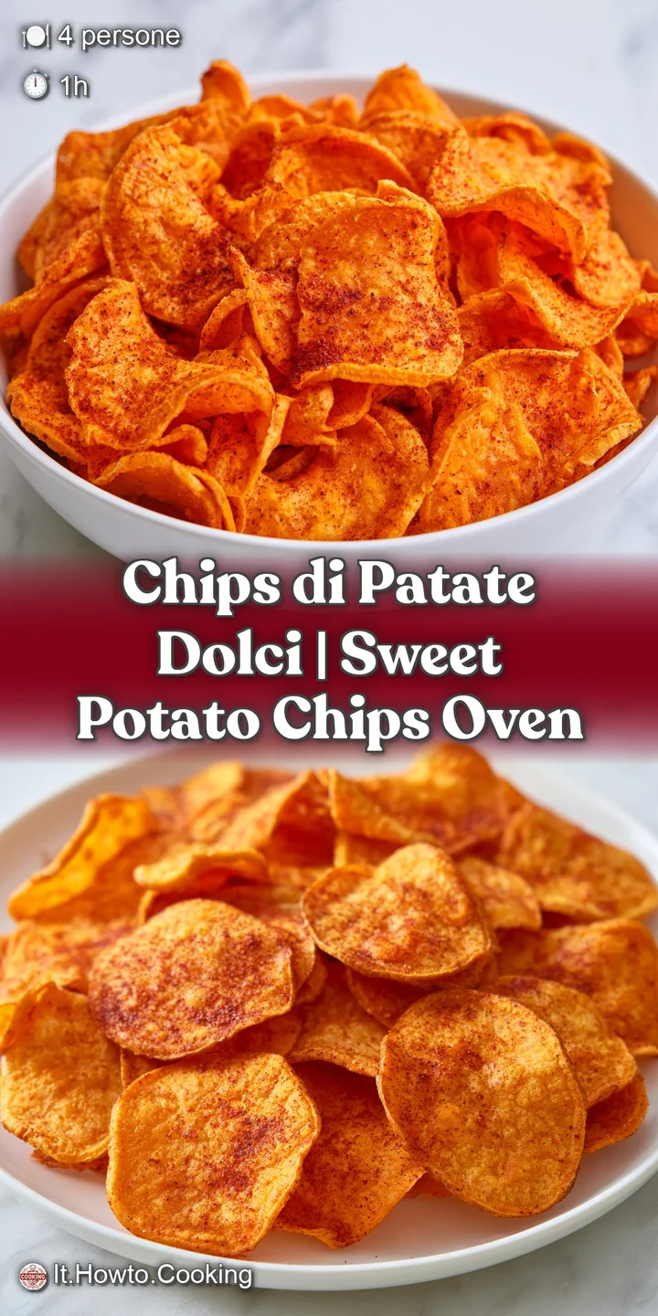 Primo piano di fette di patata dolce arancione intenso, con bordi leggermente bruniti e texture ruvida e croccante.
