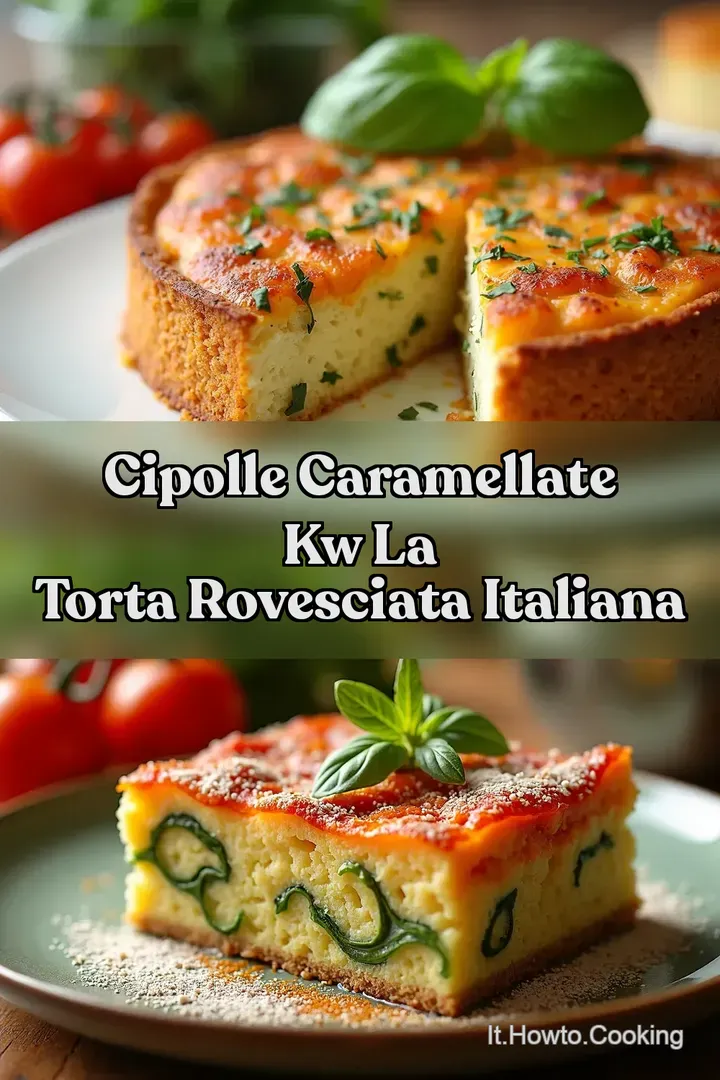 Cipolle Caramellate kw La Torta Rovesciata Italiana