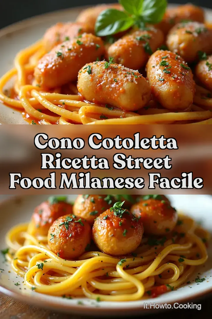Cono Cotoletta Ricetta Street Food Milanese Facile