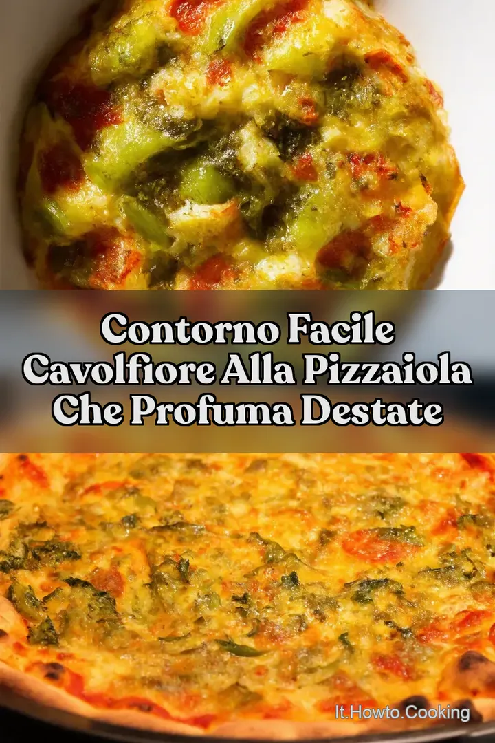 Contorno Facile Cavolfiore alla Pizzaiola che Profuma dEstate