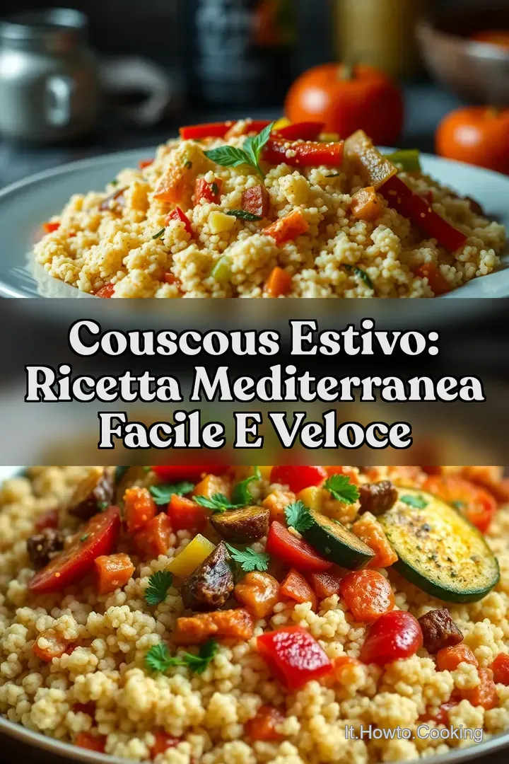 Couscous Estivo: Ricetta Mediterranea Facile e Veloce