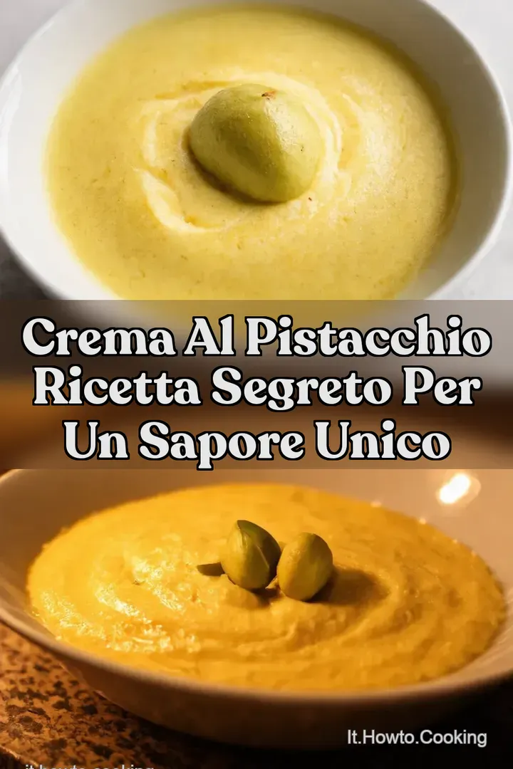Crema al Pistacchio Ricetta Segreto per un Sapore Unico
