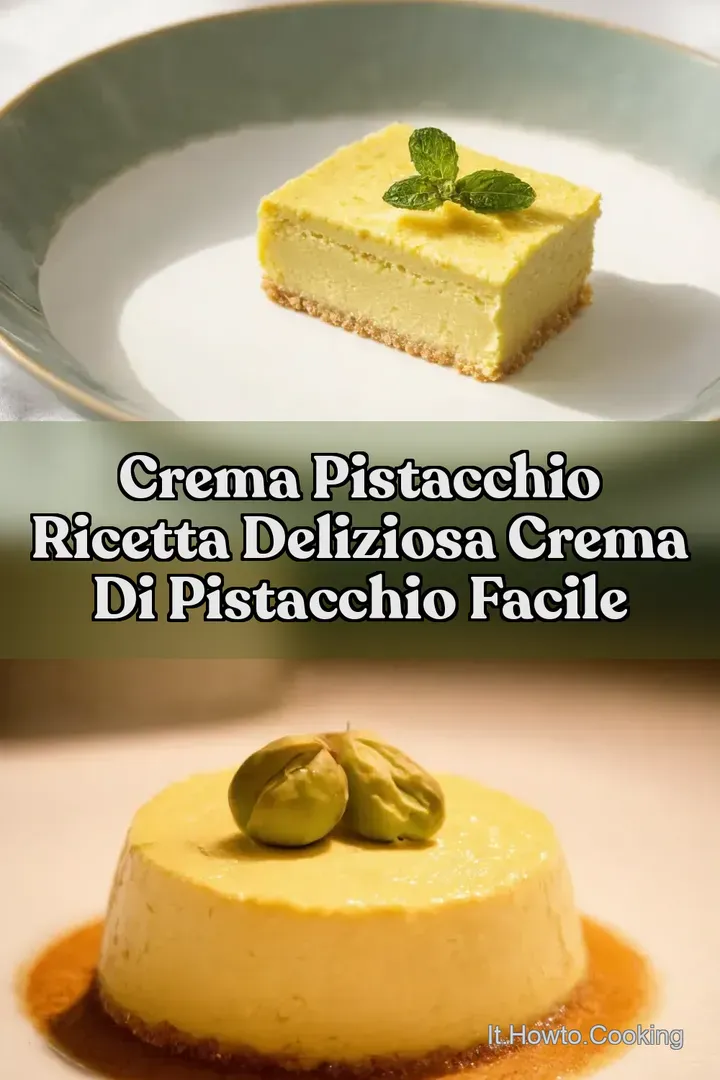 Crema Pistacchio Ricetta Deliziosa Crema di Pistacchio Facile