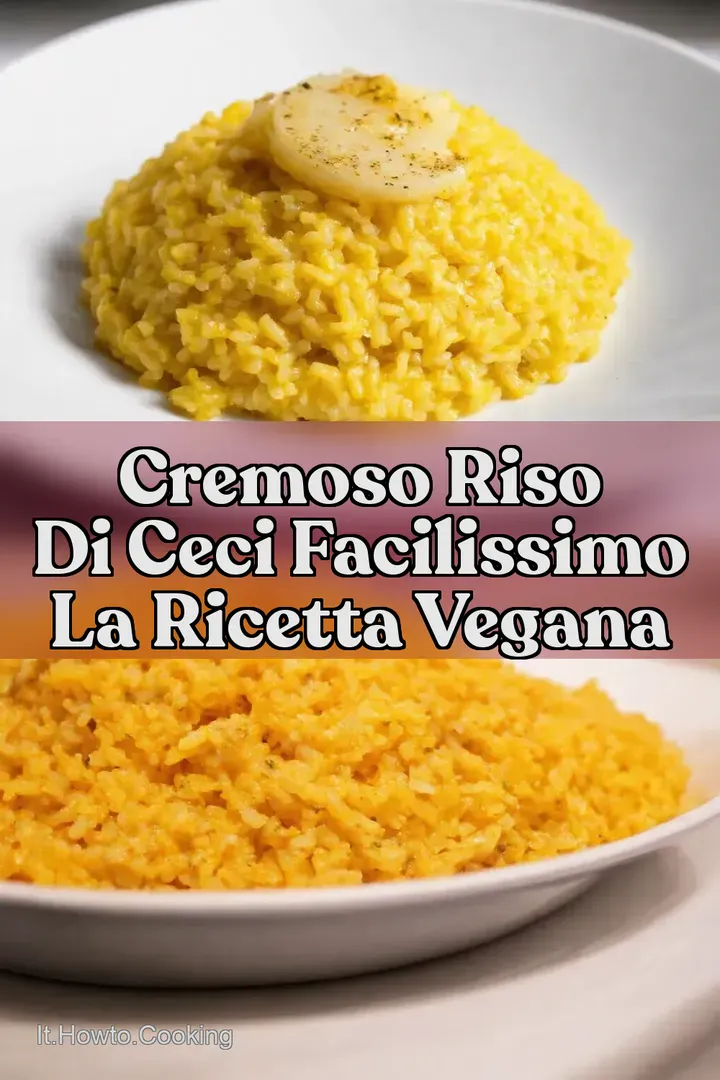 Cremoso Riso di Ceci Facilissimo La Ricetta Vegana