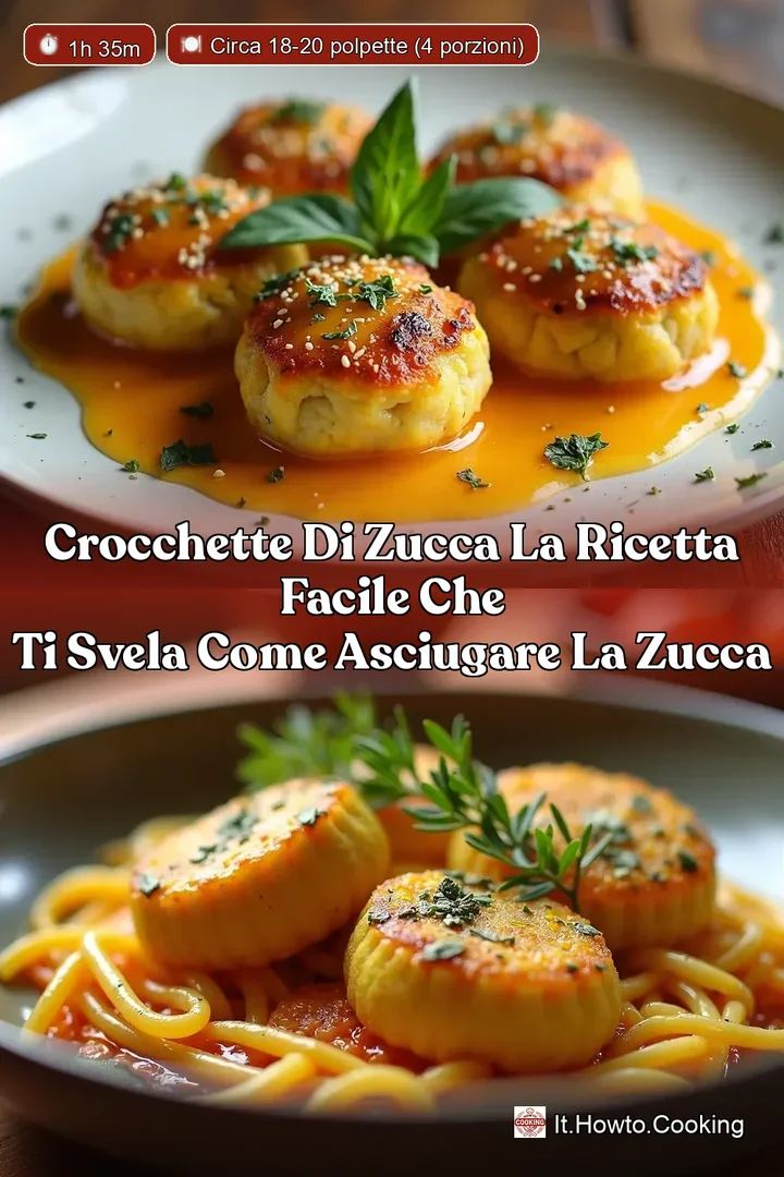 Crocchette di Zucca La Ricetta Facile che ti Svela come Asciugare la Zucca