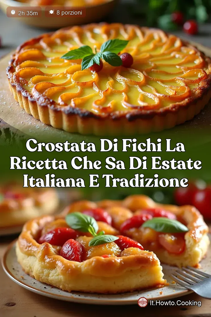 Crostata di Fichi La Ricetta che Sa di Estate Italiana e Tradizione