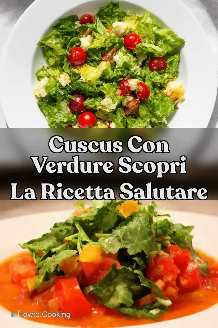 Cuscus con Verdure Scopri la Ricetta Salutare