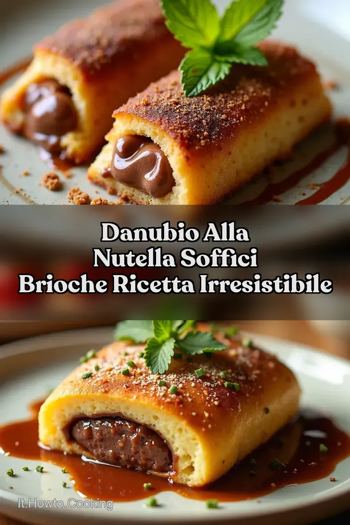 Danubio alla Nutella Soffici Brioche Ricetta Irresistibile