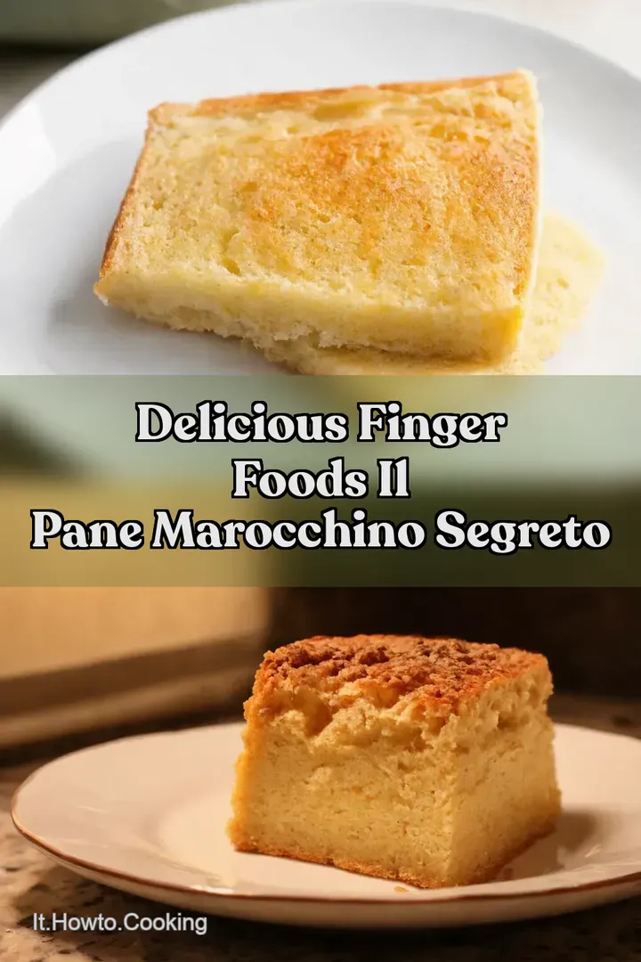 Delicious Finger Foods Il PANE MAROCCHINO segreto
