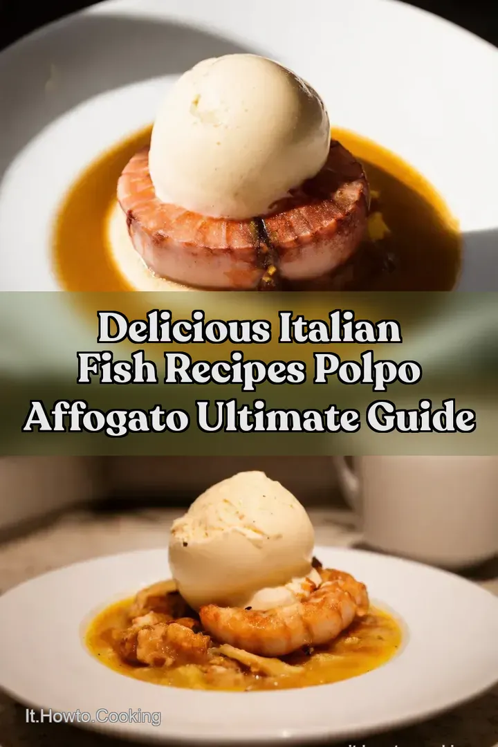 Delicious Italian Fish Recipes Polpo Affogato Ultimate Guide