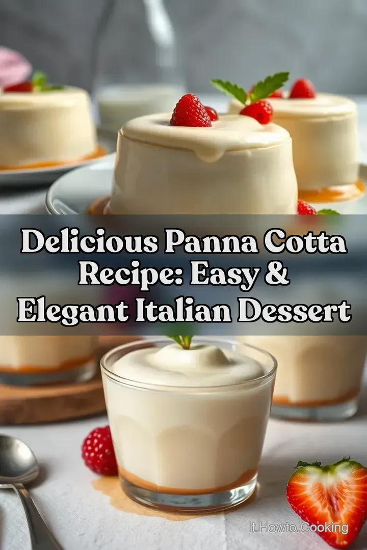 Delicious Panna Cotta Recipe: Easy & Elegant Italian Dessert