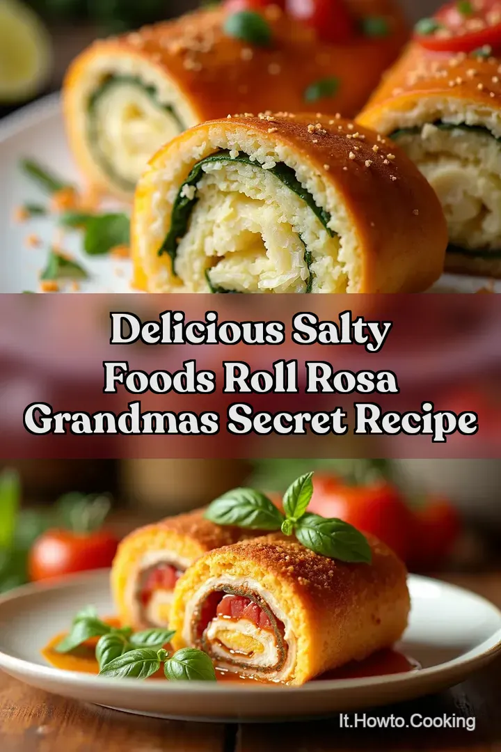 Delicious Salty Foods Roll Rosa Grandmas Secret Recipe