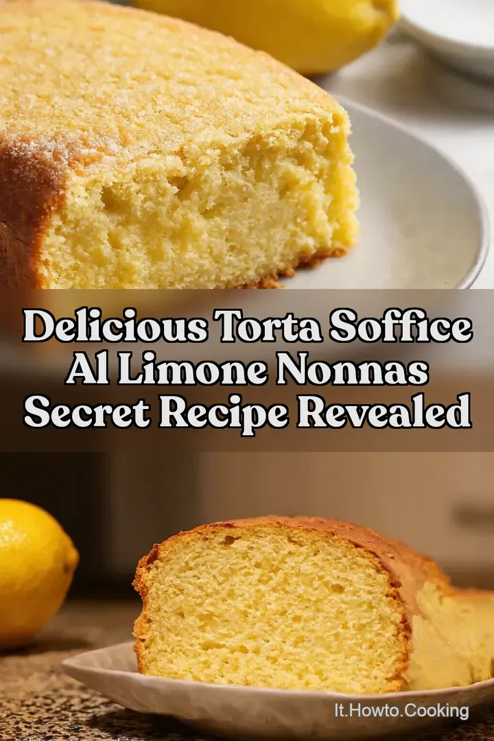 Delicious Torta Soffice al Limone Nonnas Secret Recipe Revealed