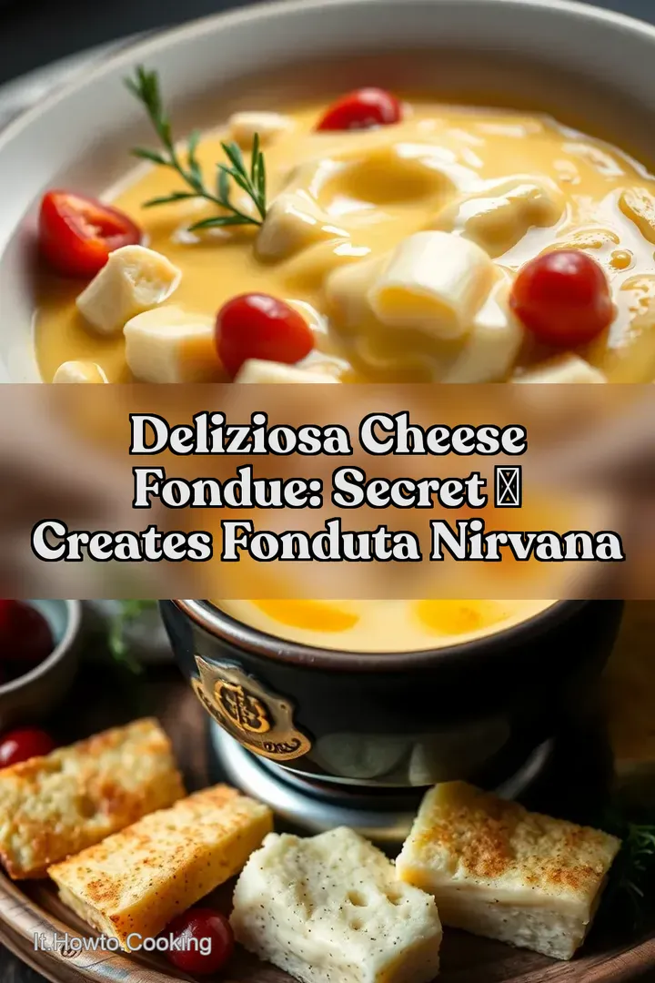 Deliziosa Cheese Fondue: Secret 🧀 Creates Fonduta Nirvana