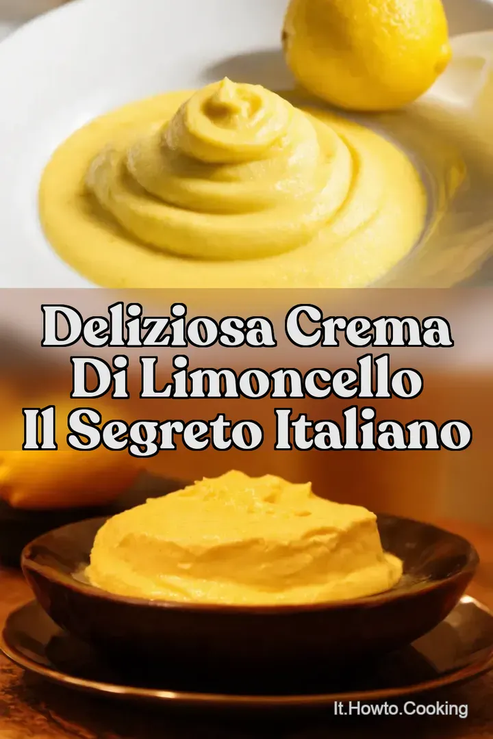 Deliziosa Crema di Limoncello Il Segreto Italiano
