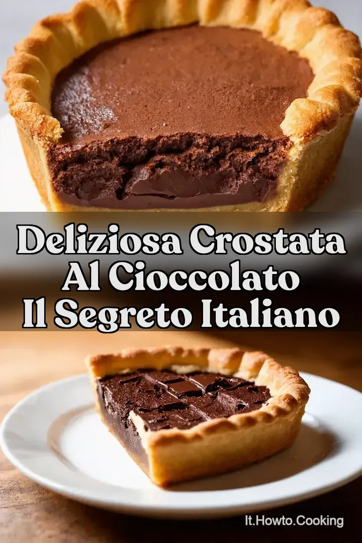 Deliziosa Crostata al Cioccolato Il Segreto Italiano