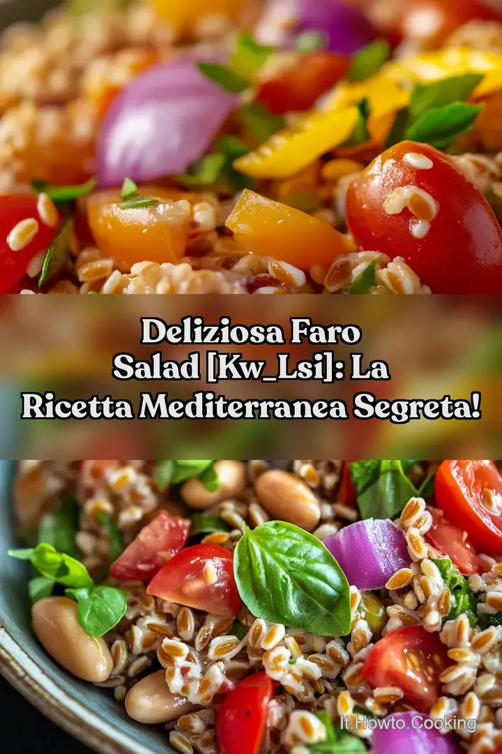 Deliziosa Faro Salad [kw_lsi]: La Ricetta Mediterranea Segreta!