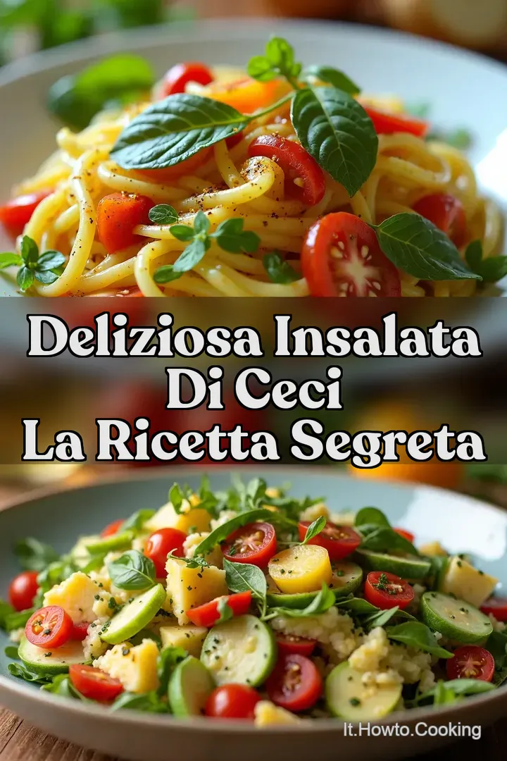 Deliziosa INSALATA DI CECI La Ricetta Segreta
