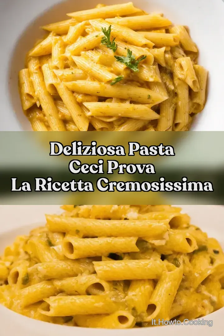 Deliziosa Pasta Ceci Prova la Ricetta Cremosissima