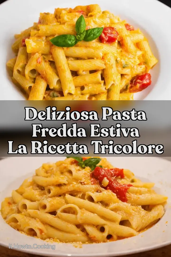 Deliziosa pasta fredda estiva La Ricetta Tricolore