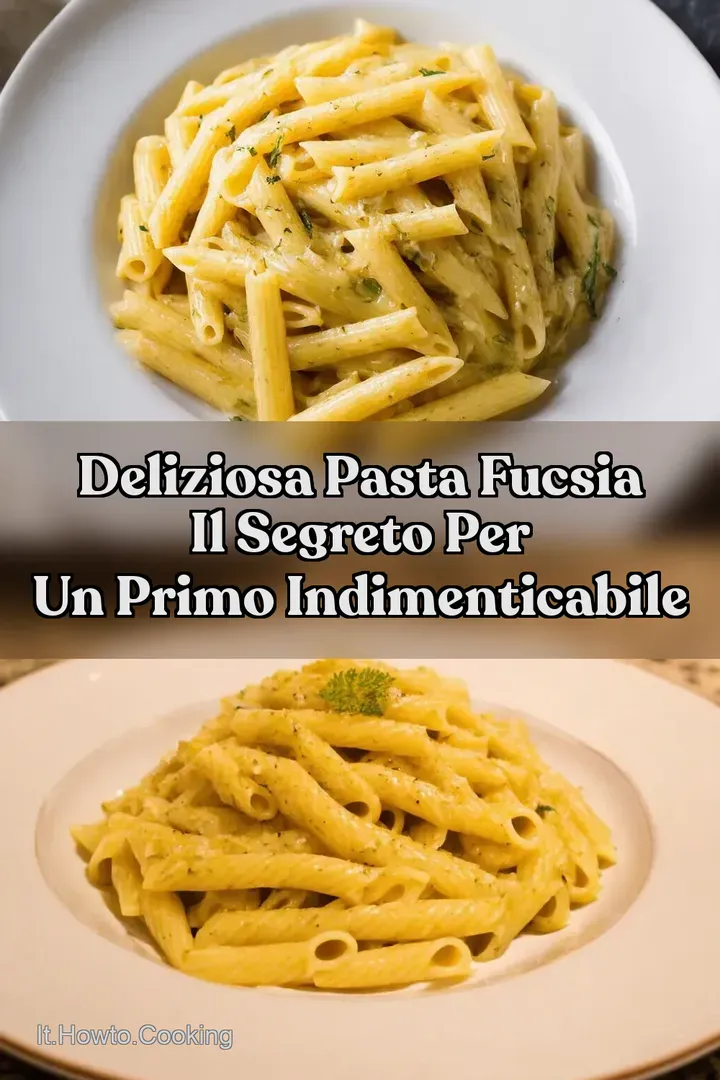 Deliziosa Pasta Fucsia Il Segreto per un Primo Indimenticabile