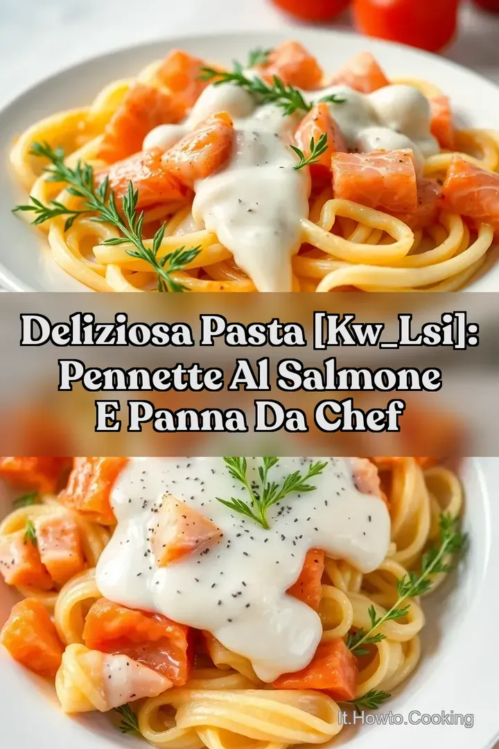 Deliziosa Pasta [kw_lsi]: Pennette al Salmone e Panna da Chef