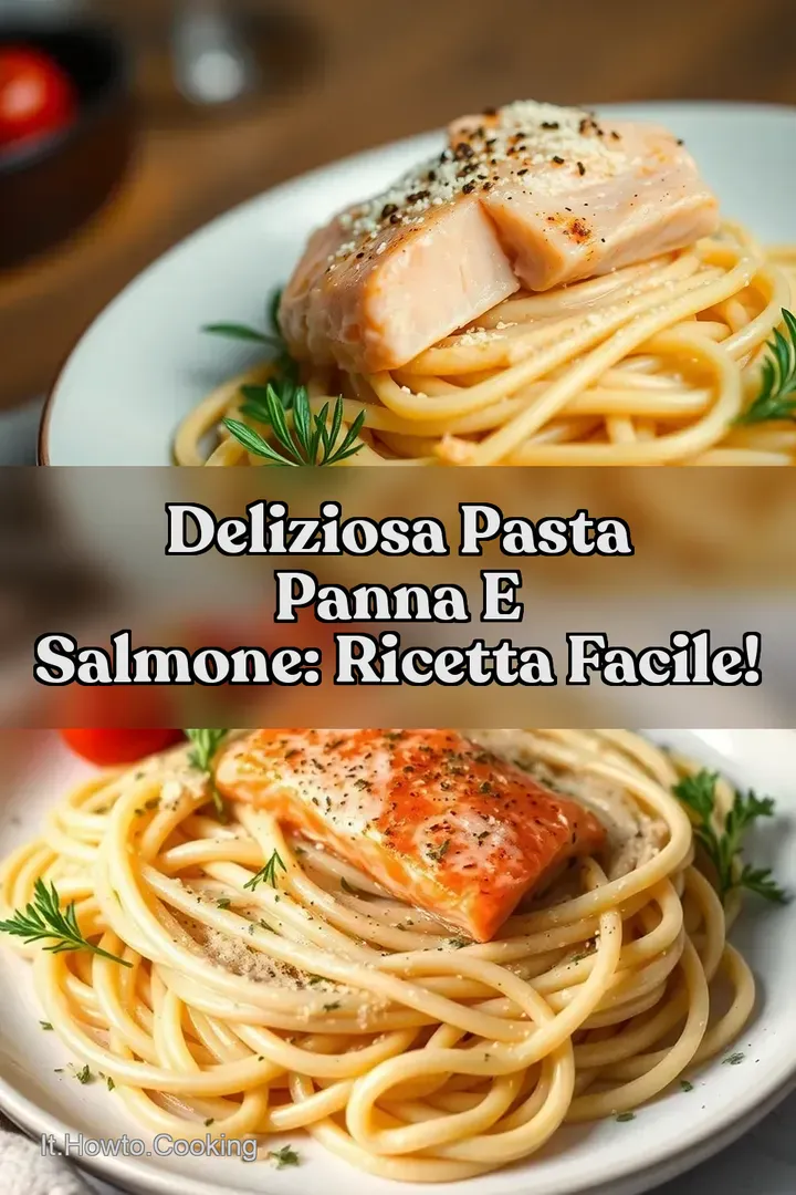 Deliziosa Pasta Panna e Salmone: Ricetta Facile!