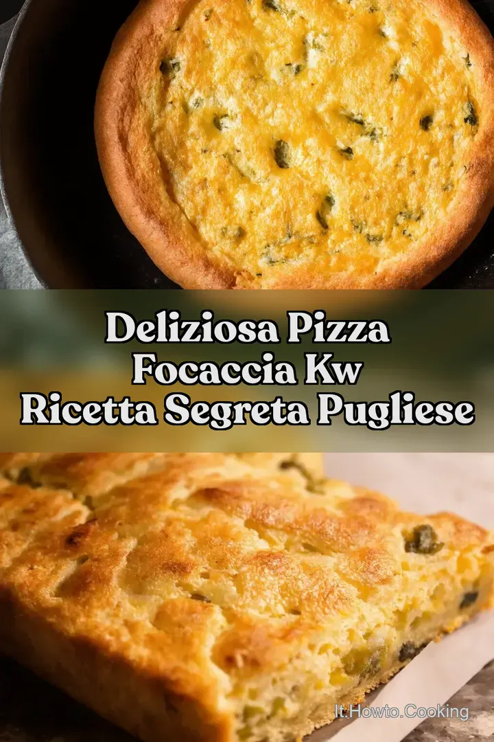 Deliziosa Pizza Focaccia kw Ricetta Segreta Pugliese