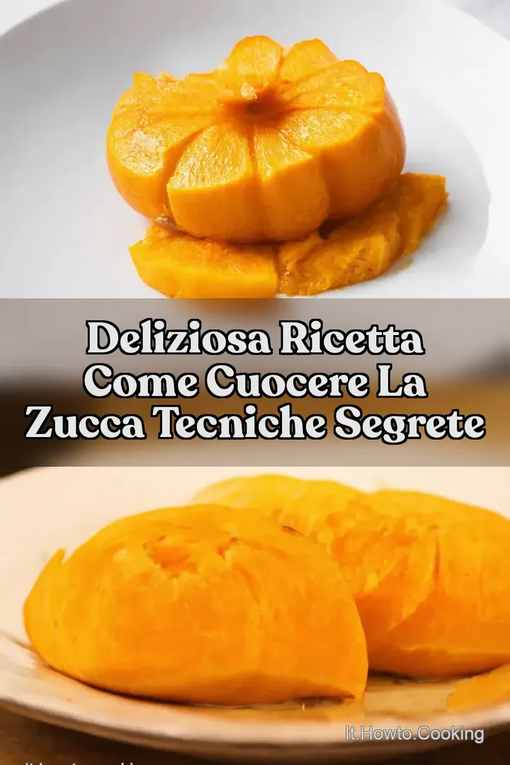 Deliziosa Ricetta Come Cuocere la Zucca Tecniche Segrete