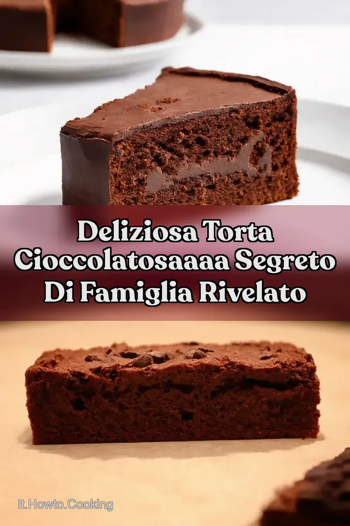 Deliziosa Torta Cioccolatosaaaa Segreto di Famiglia Rivelato