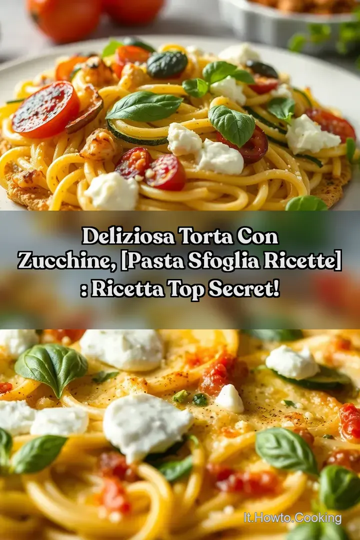 Deliziosa Torta con Zucchine [Pasta Sfoglia Ricette] : Ricetta Top Secret!