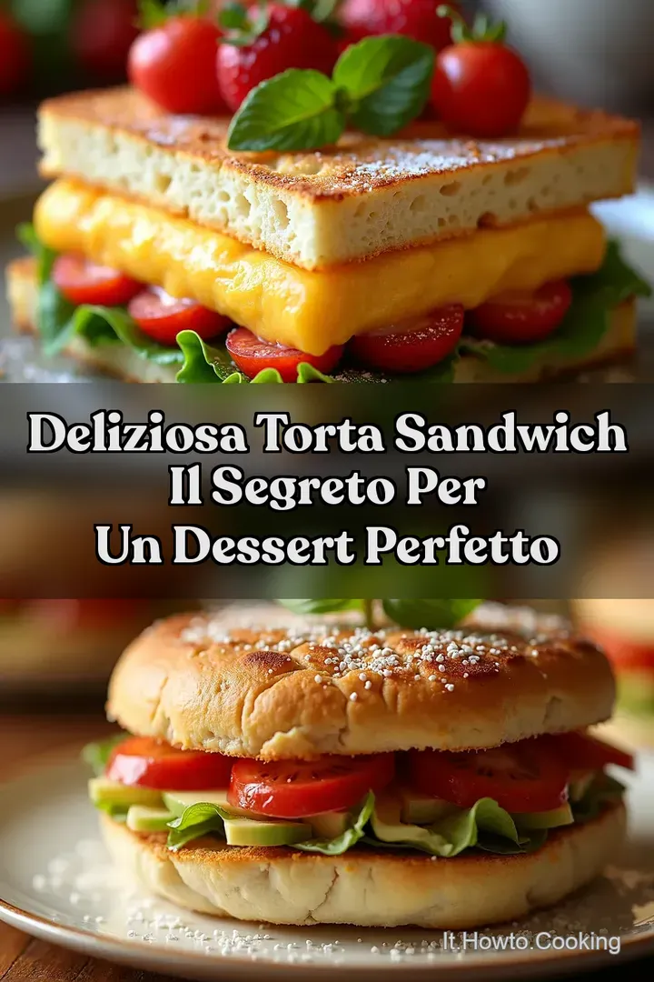 Deliziosa Torta Sandwich Il Segreto per un Dessert Perfetto