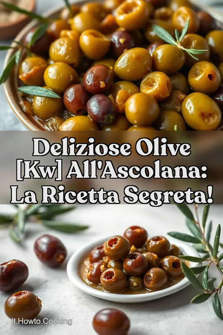 Deliziose Olive [kw] all Ascolana: La Ricetta Segreta!