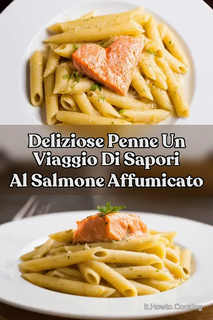 Deliziose Penne Un Viaggio di Sapori al Salmone Affumicato