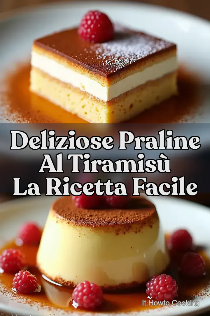 Deliziose Praline al Tiramis&ugrave; La Ricetta Facile