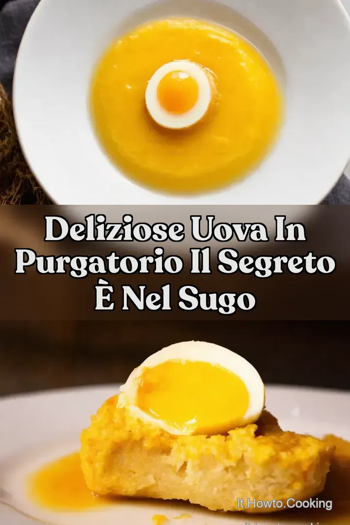 Deliziose Uova in Purgatorio Il Segreto &egrave; nel Sugo