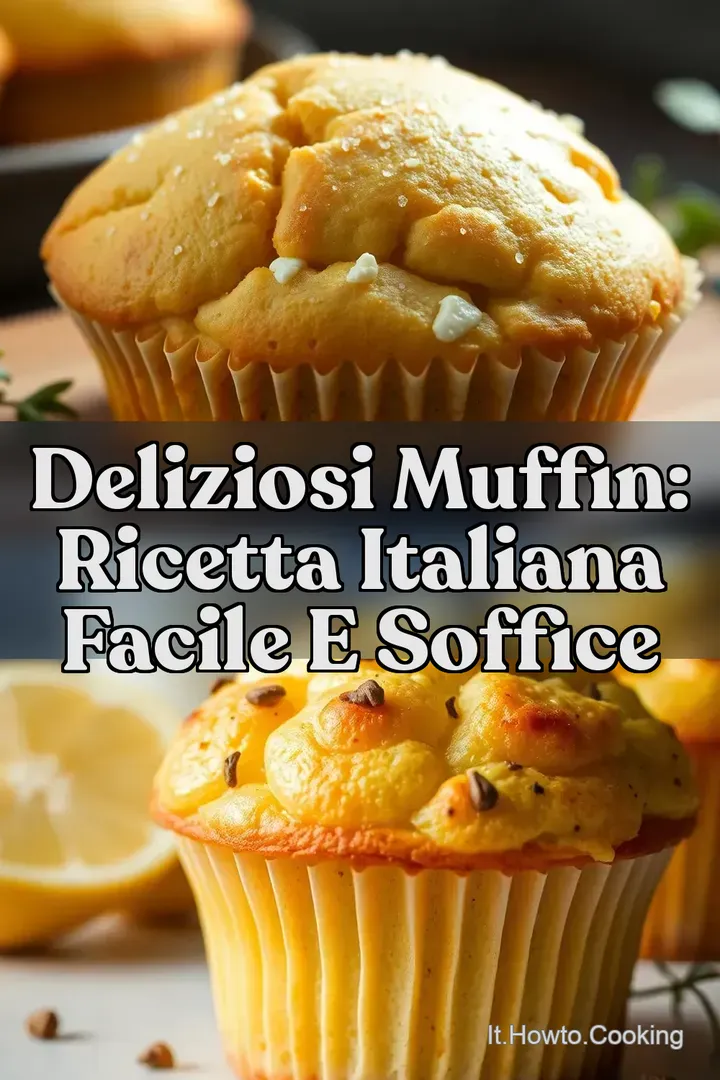 Deliziosi Muffin: Ricetta Italiana Facile e Soffice