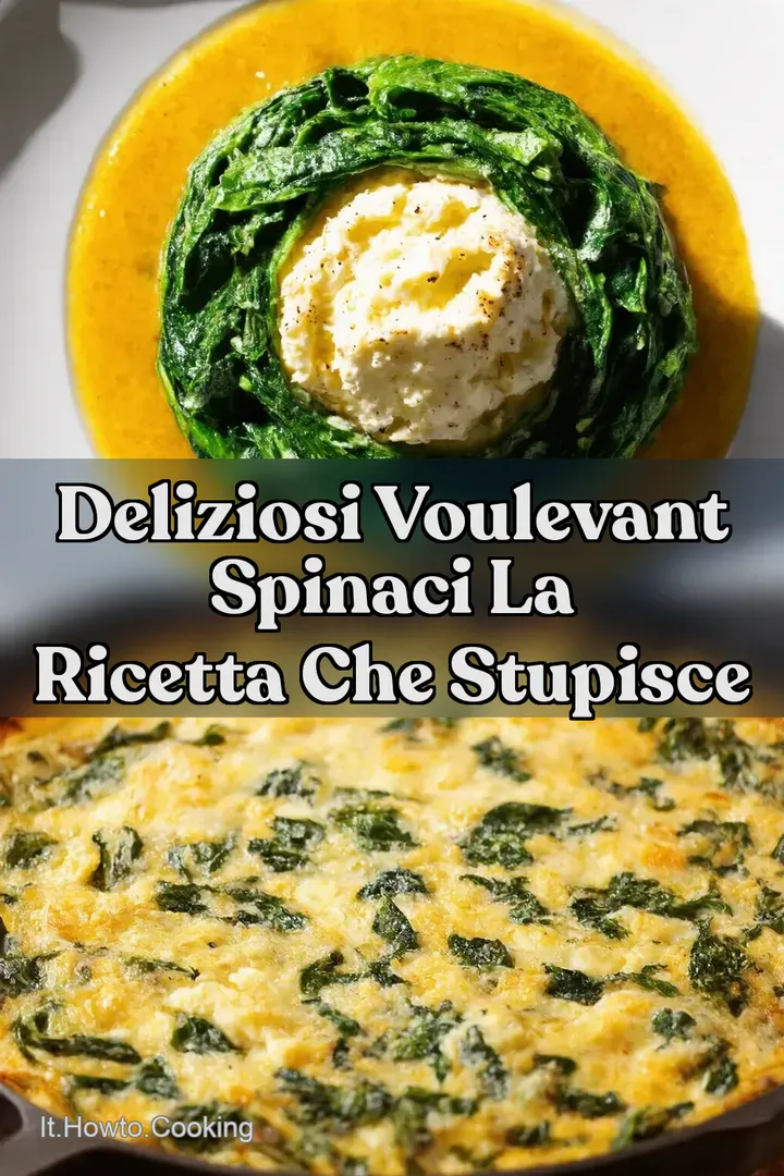 Deliziosi Voulevant Spinaci La Ricetta che Stupisce