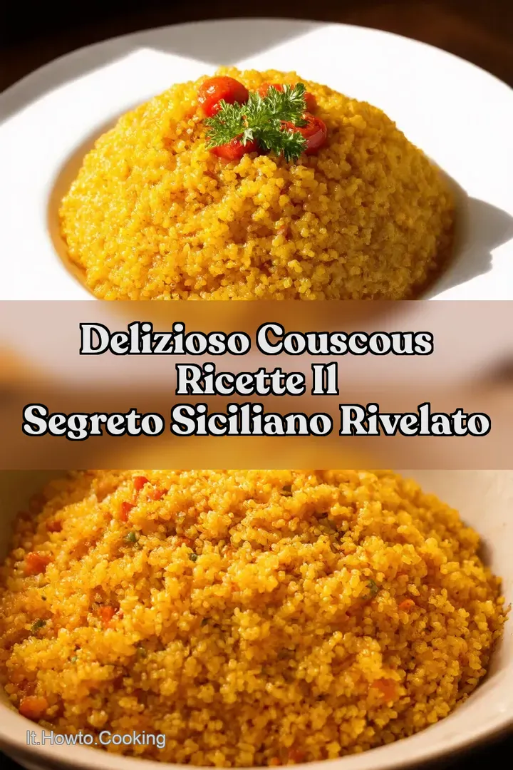Delizioso Couscous ricette Il Segreto Siciliano Rivelato