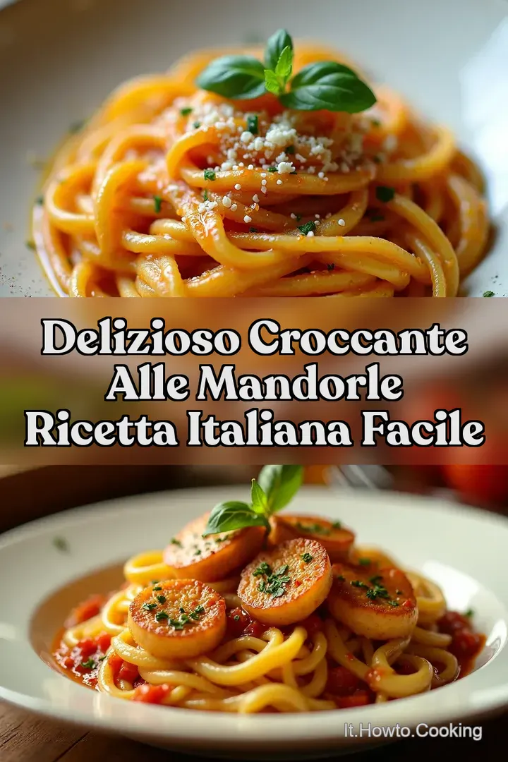 Delizioso Croccante alle Mandorle Ricetta Italiana Facile