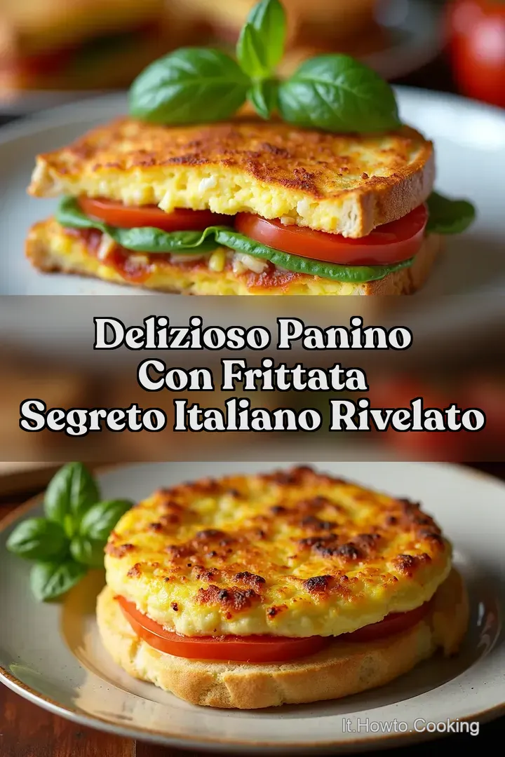 Delizioso Panino con Frittata Segreto Italiano Rivelato