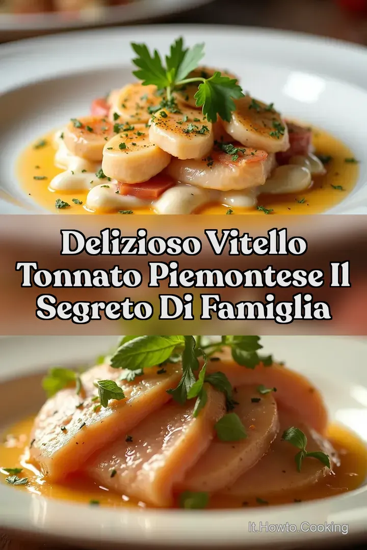 Delizioso Vitello Tonnato Piemontese Il Segreto di Famiglia