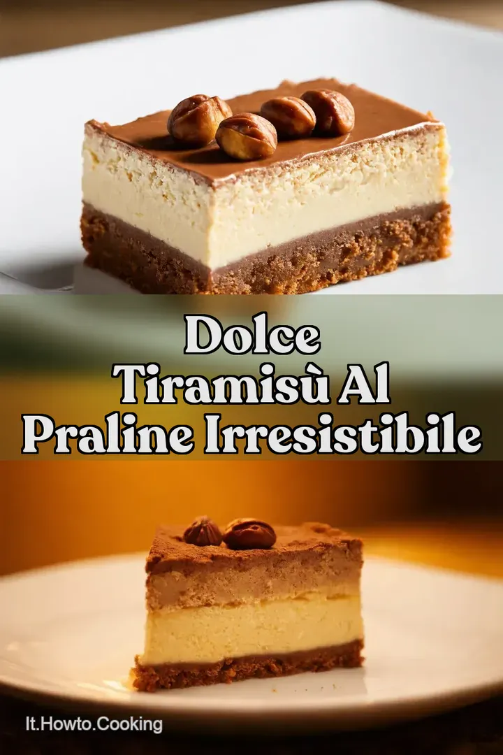 Dolce Tiramis&ugrave; al Praline Irresistibile
