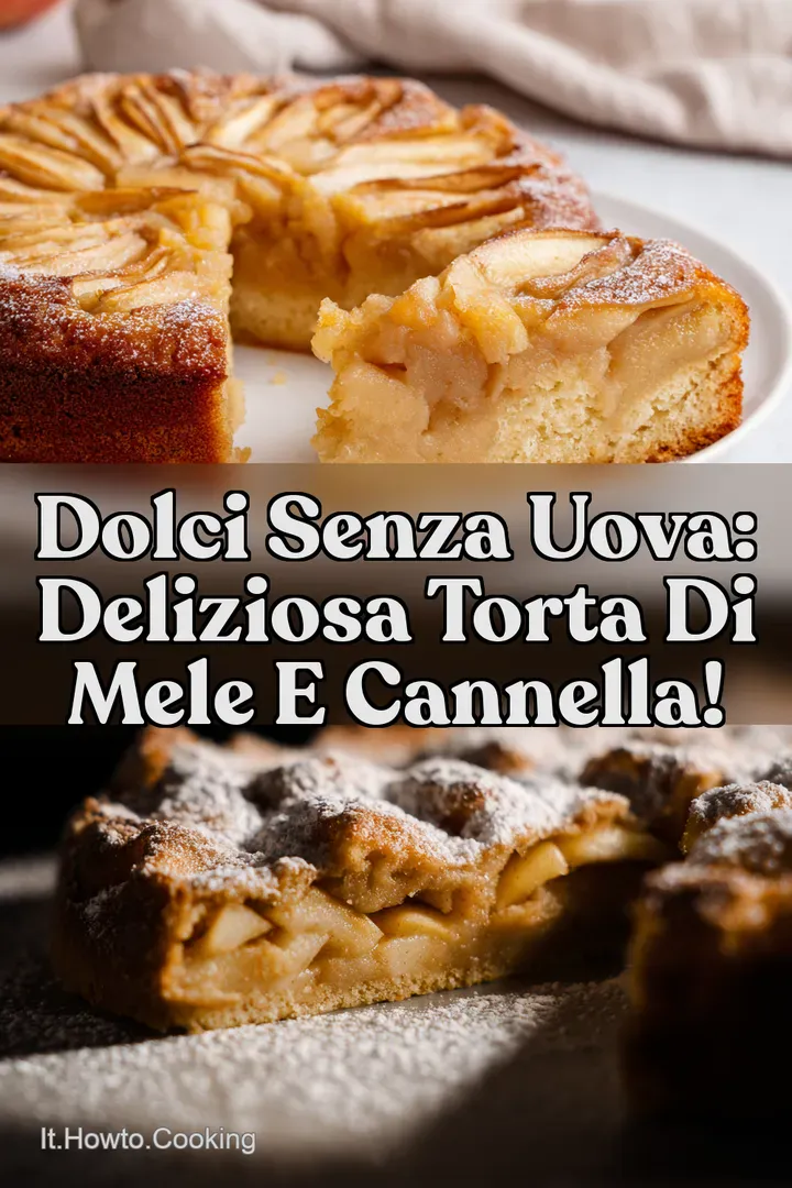 Dolci senza uova: Deliziosa Torta di Mele e Cannella!